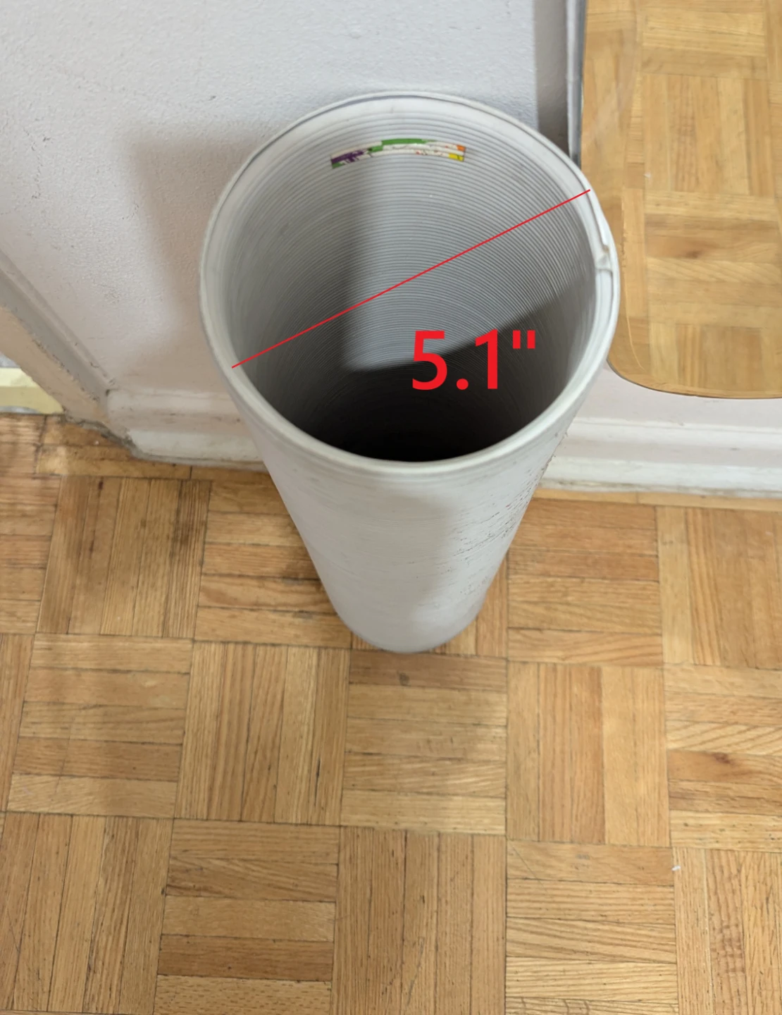 USED 1.9M 5.1"/13cm Hose for Portable Air Conditioner Exhaust Ho - photo 2