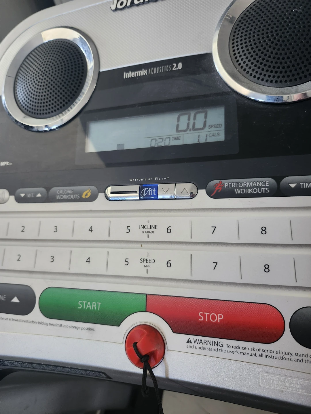 NordicTrack Intermix Acoustics 2.0 Treadmill - photo 2