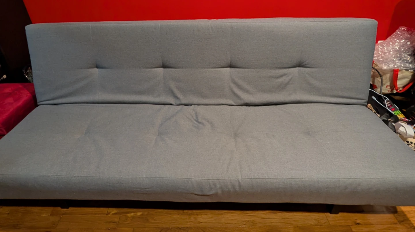 Ikea Balkarp Grey Sofa Bed