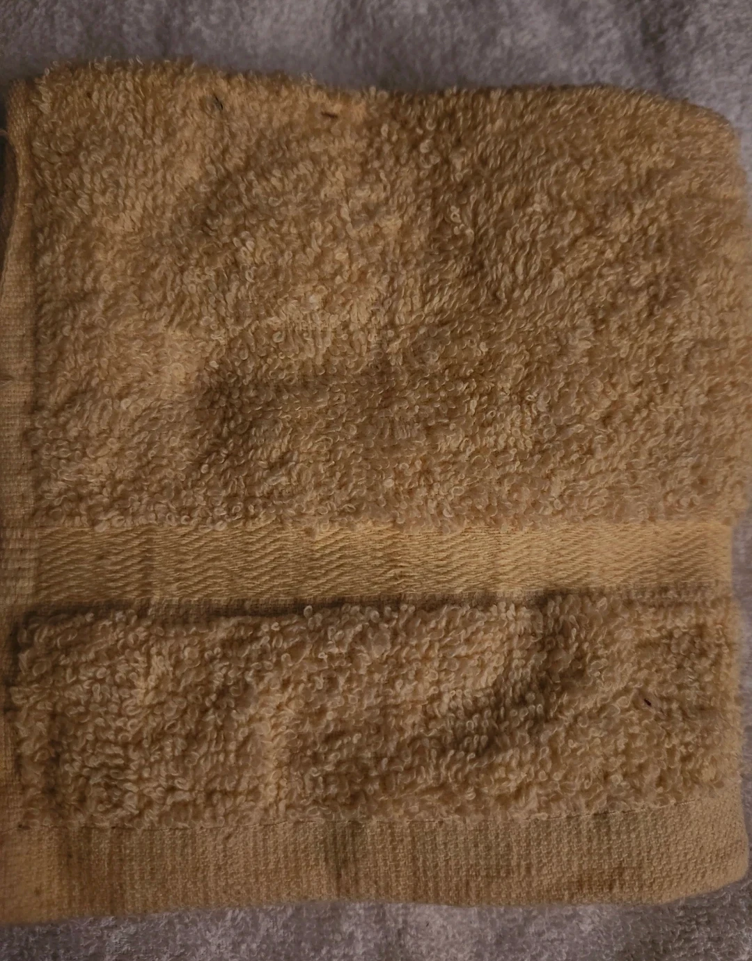 2 NEW WASH CLOTHS, YELLOW COTTON - photo 2