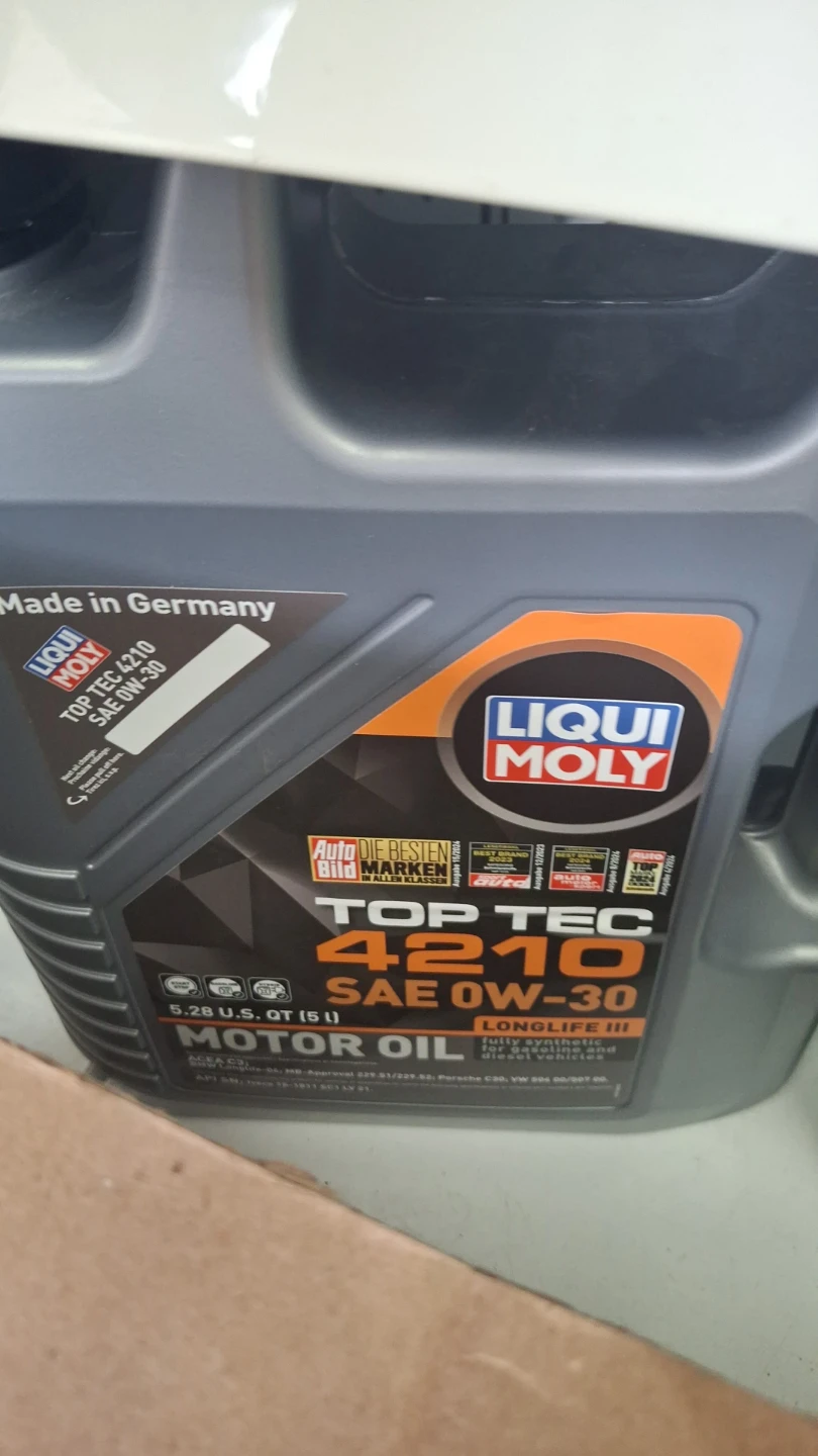 LIQUI MOLY TOP TEC 4210 SAE 0W-30 Motor Oil