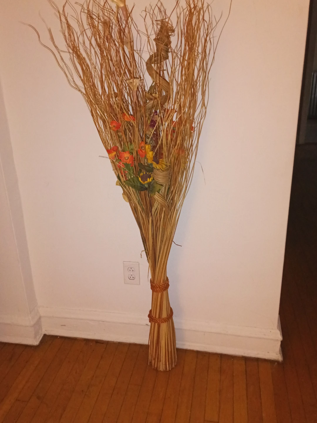 Dried Floral Arrangement with Sunflowers
