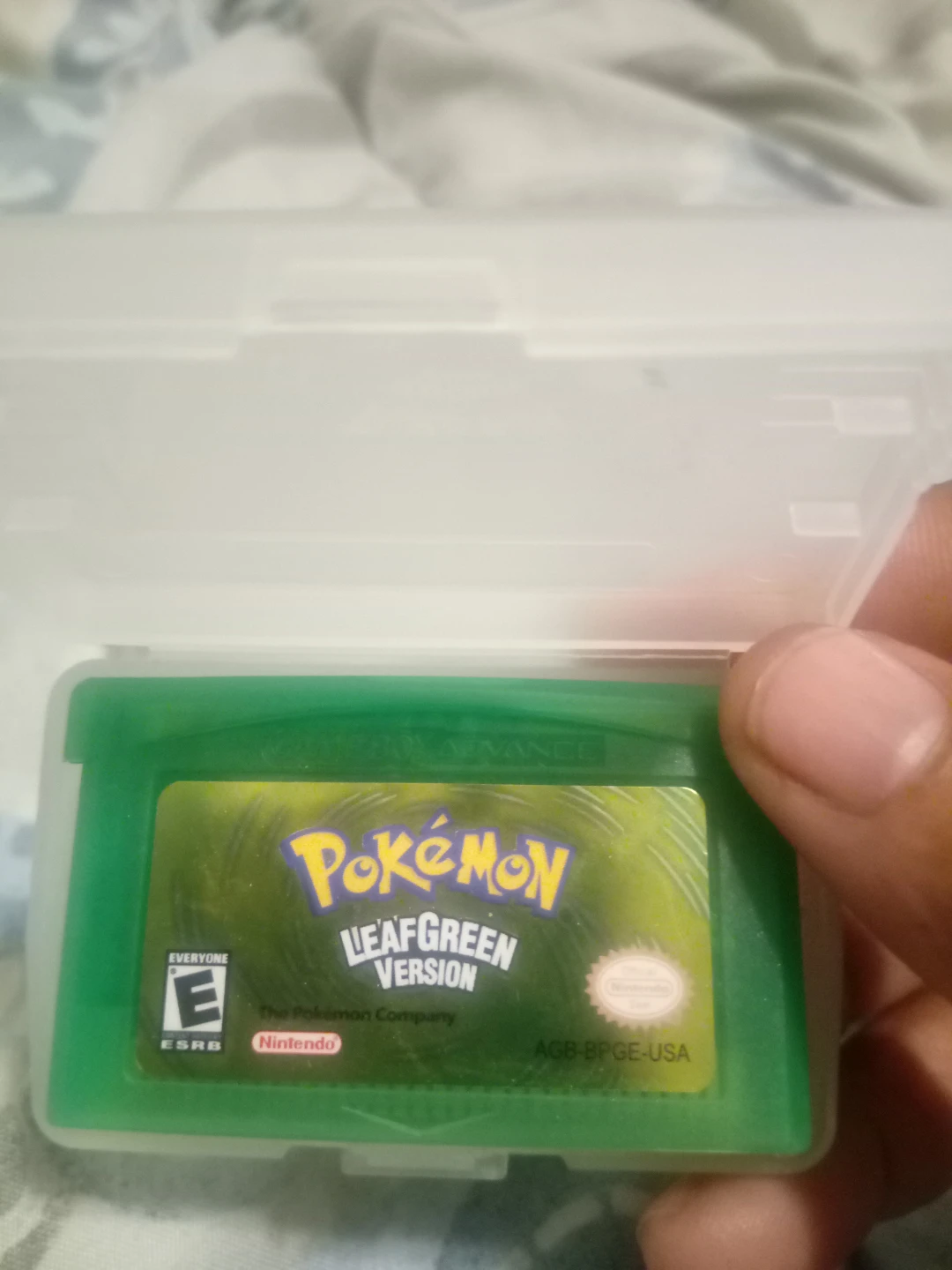 Pokemon Leafgreen Version Game Boy Advance Game