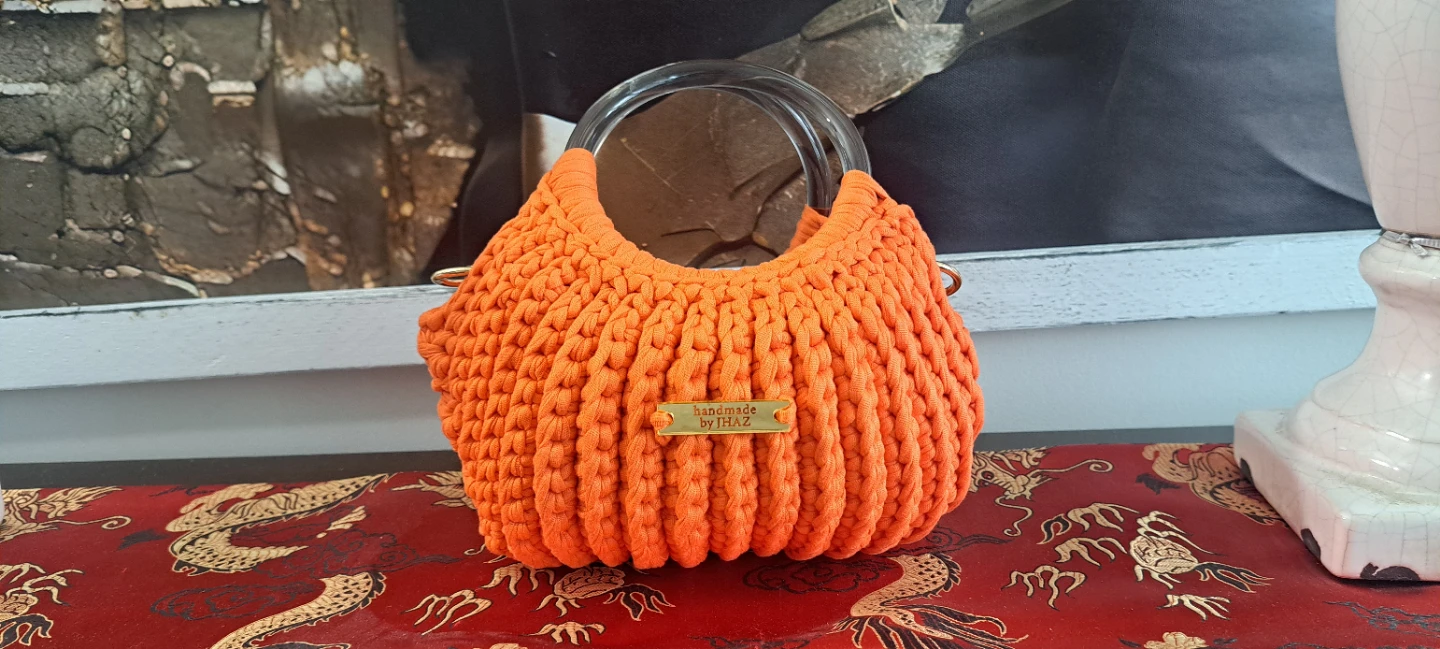 Handmade Crocheted Bag - photo 3