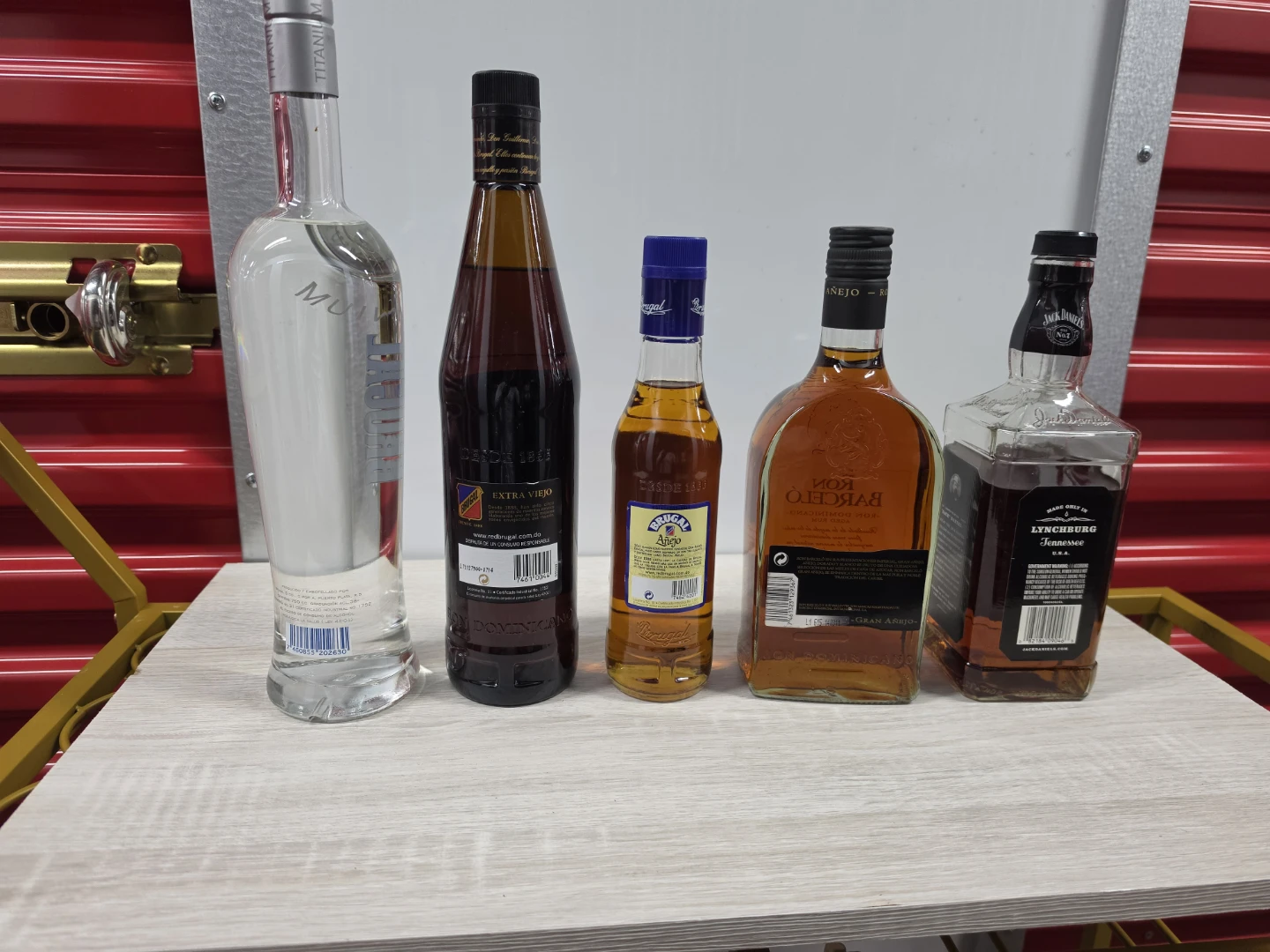 Assorted Liquor Bottles: Brugal, Ron Barcelo, Jack Daniels - photo 2