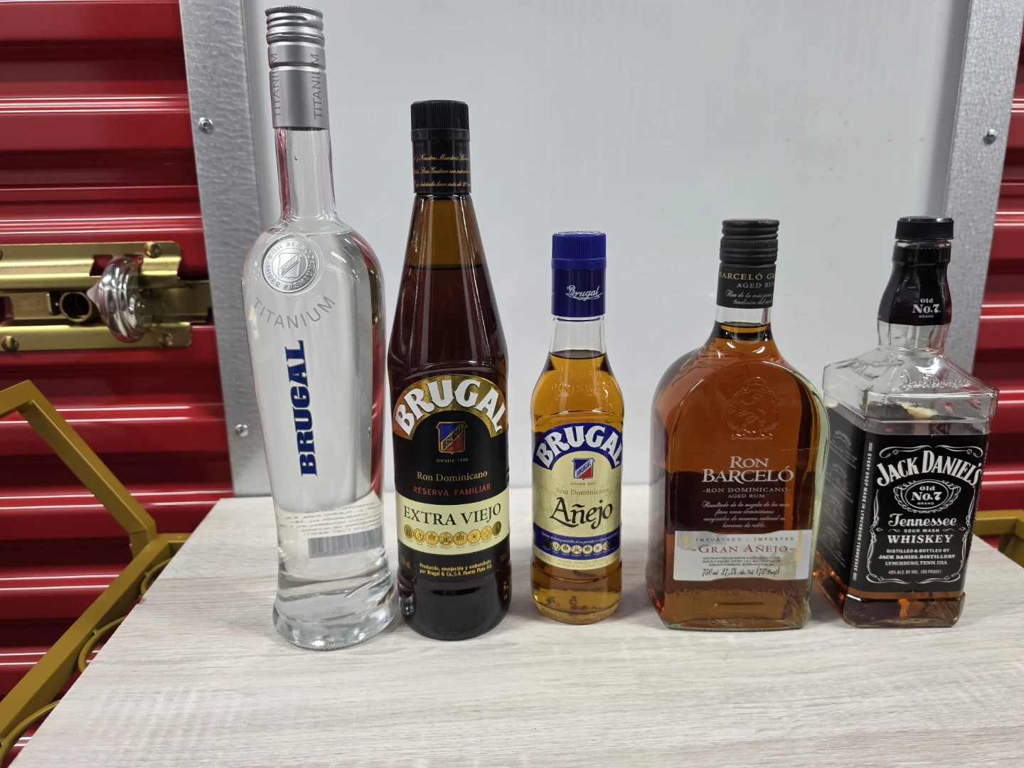 Assorted Liquor Bottles: Brugal, Ron Barcelo, Jack Daniels - photo 3