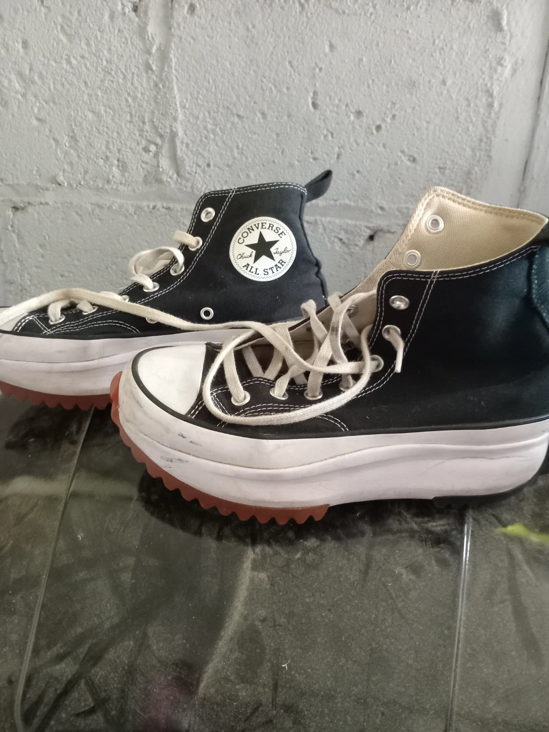 Converse Run Star Hike High Top Black Sneakers - photo 2