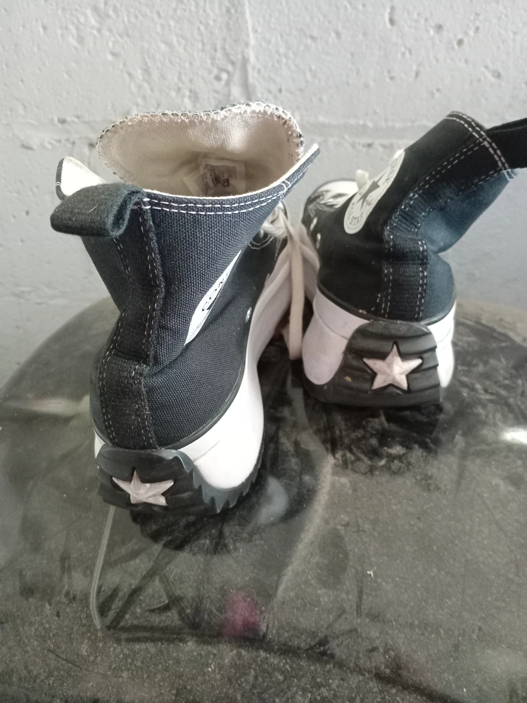 Converse Run Star Hike High Top Black Sneakers - photo 3