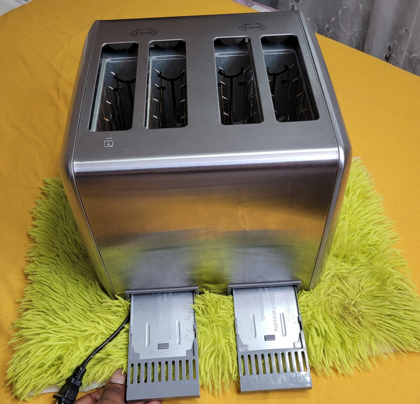 Grille-pain Cuisinart numérique 4 tranches en acier inoxydable - photo 5