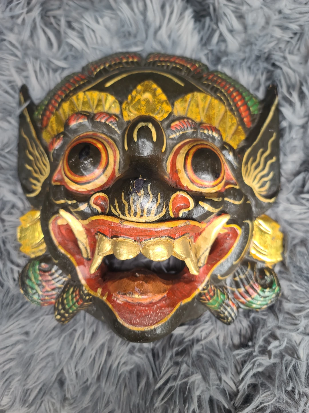 Hand-carved Wooden Mask