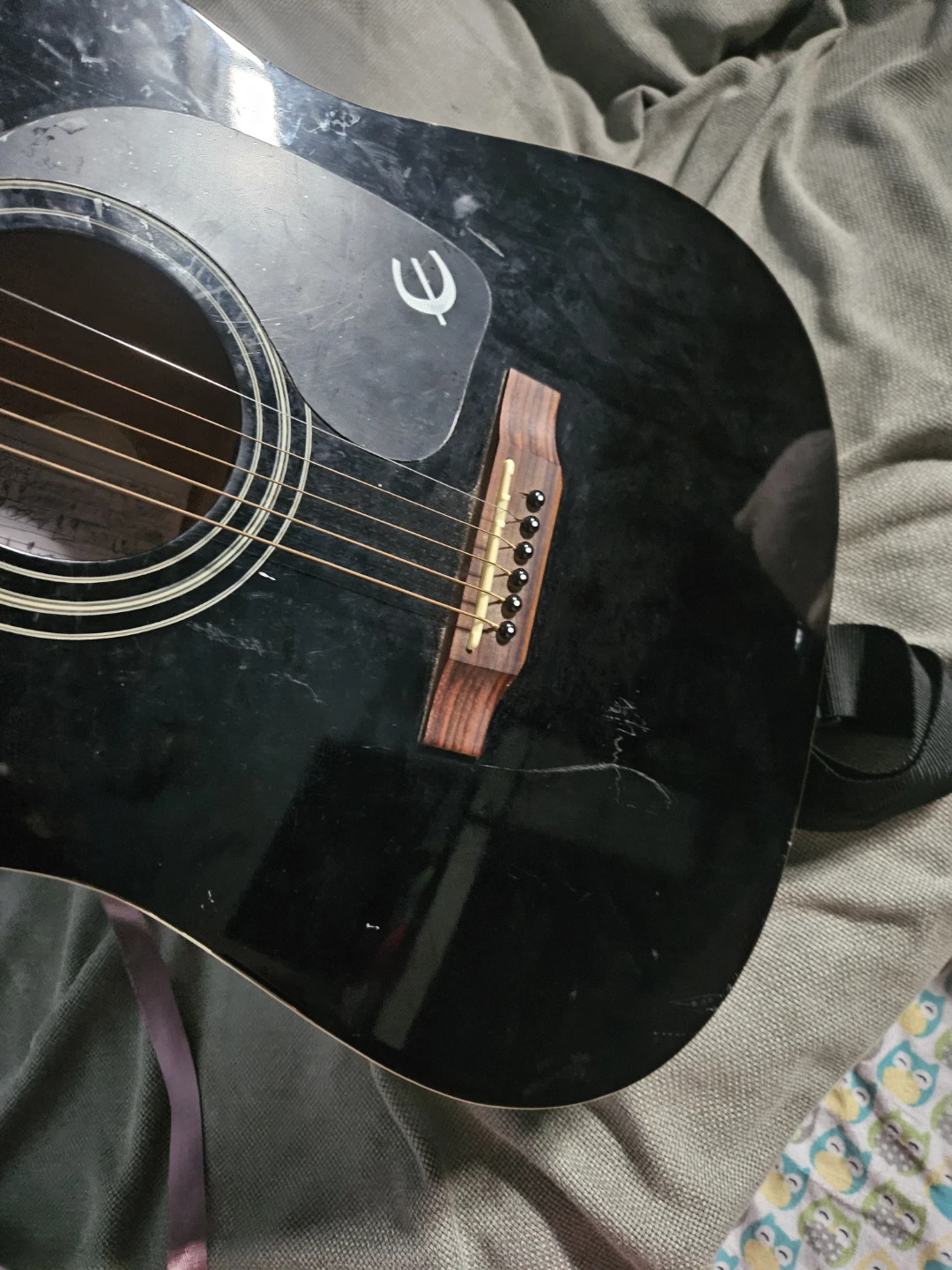 Epiphone Acoustic Guitar - photo 5