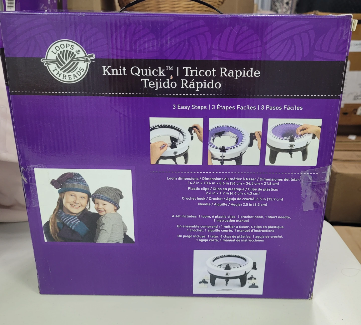 Loops & Threads Knit Quick Knitting Machine - photo 2