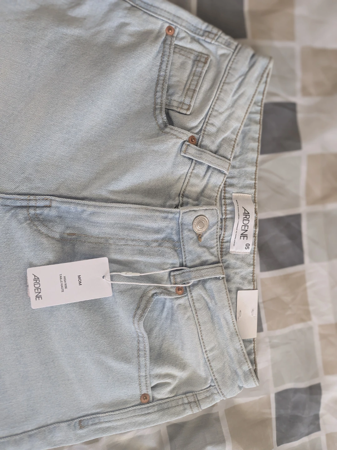 Ardene Mom Jeans - Light Wash Size 05 - photo 2