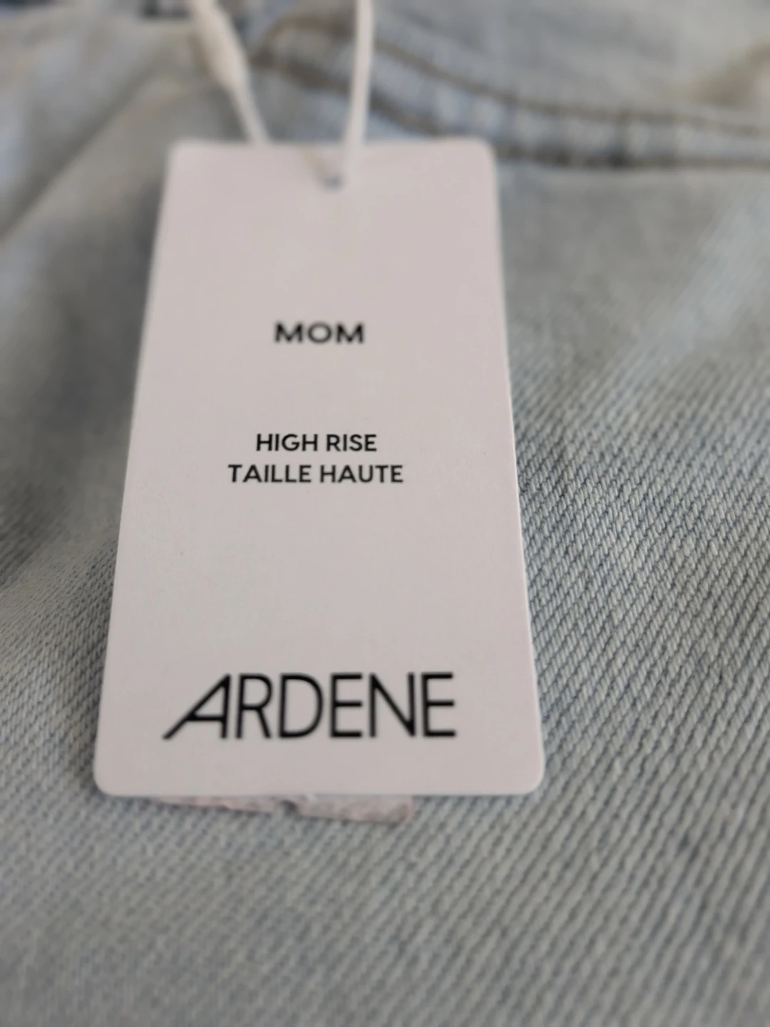 Ardene Mom Jeans - Light Wash Size 05 - photo 4