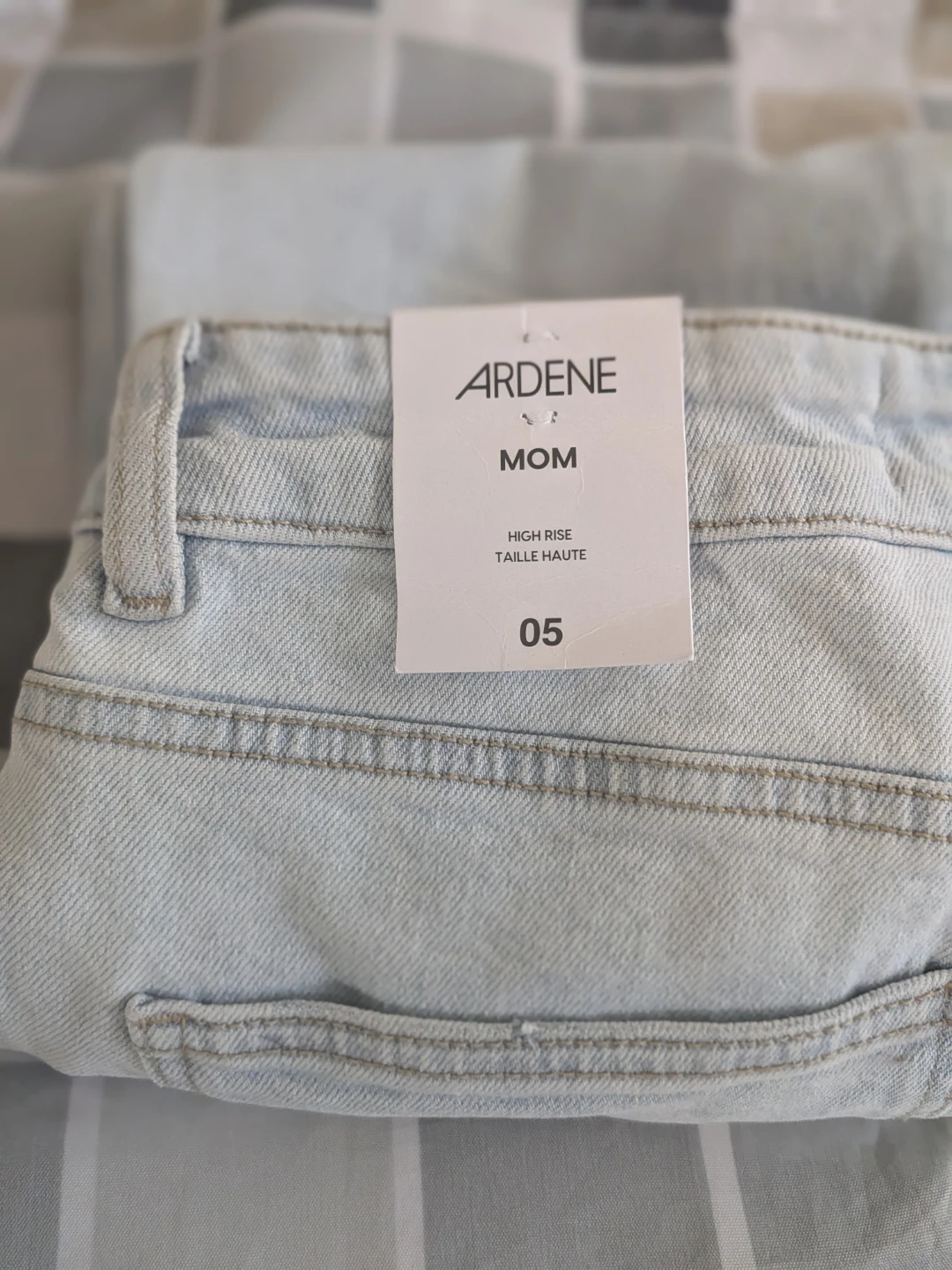 Ardene Mom Jeans - Light Wash Size 05 - photo 5