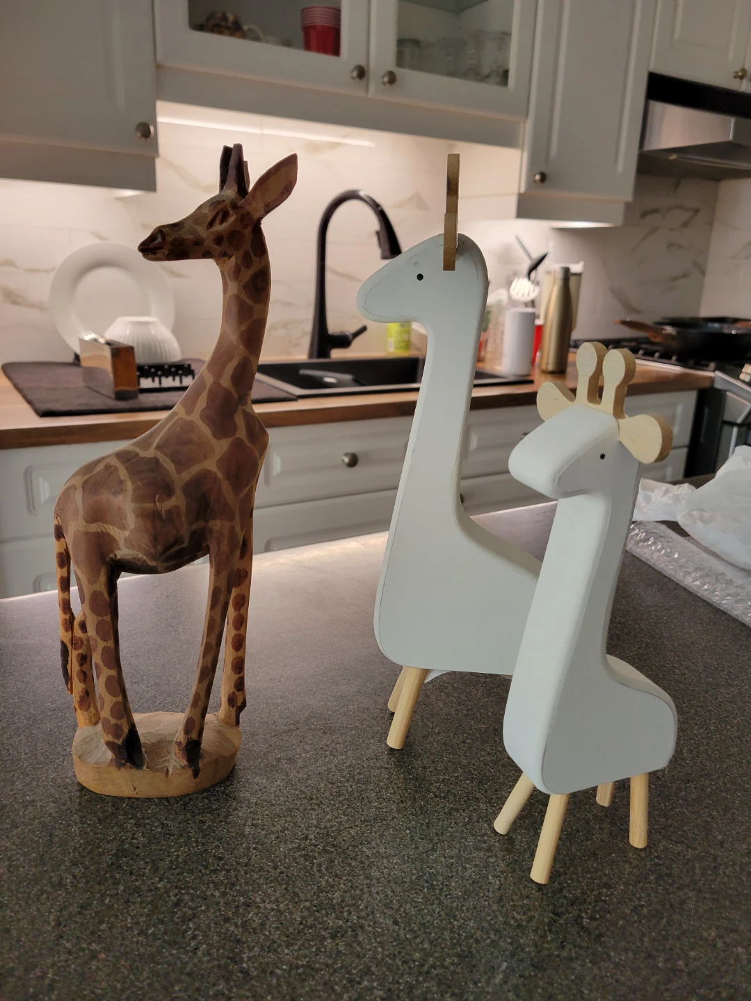 Wooden Giraffes