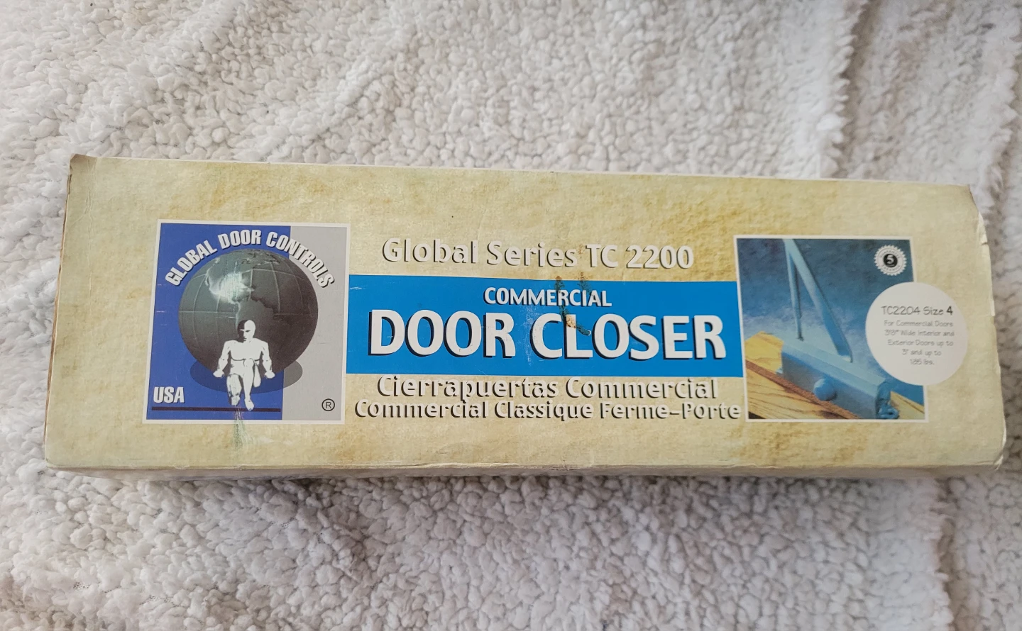 Global Series TC 2200 Commercial Door Closer Size 4