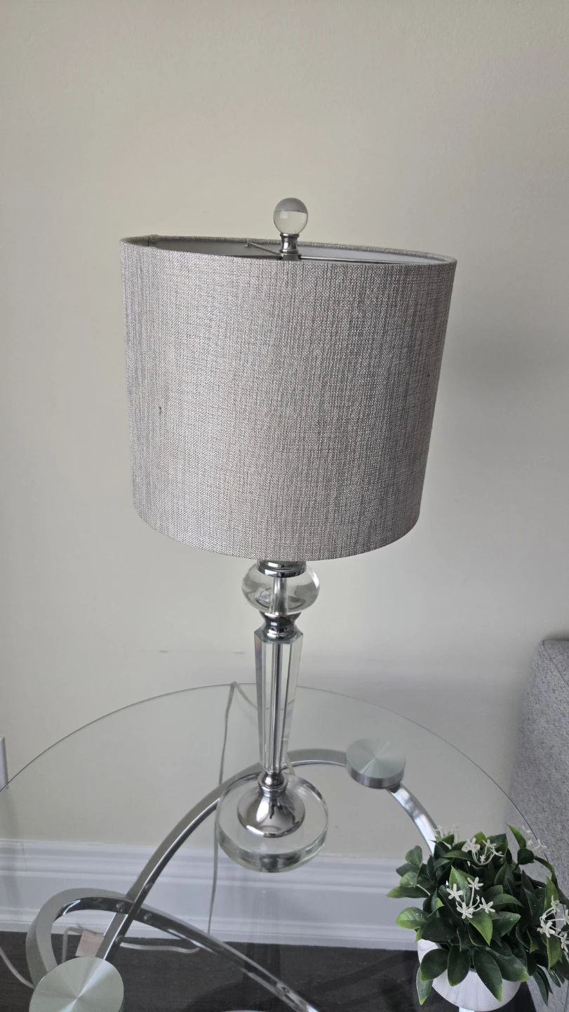 Table Lamp with Textured Shade