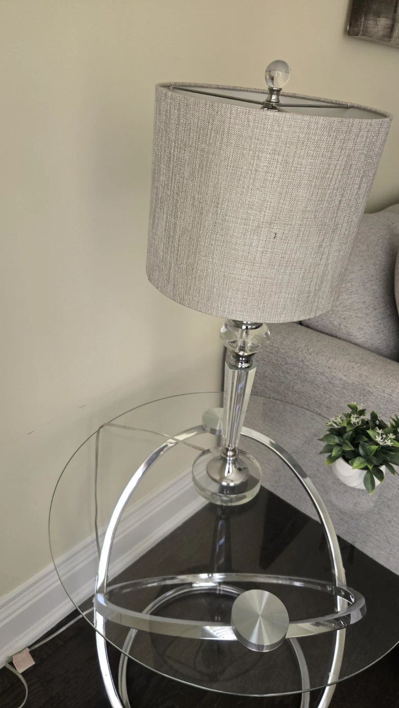 Table Lamp with Textured Shade - photo 2