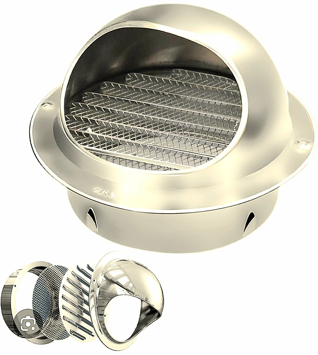 🏘Stainless Steel Wall Vent Cap🏘