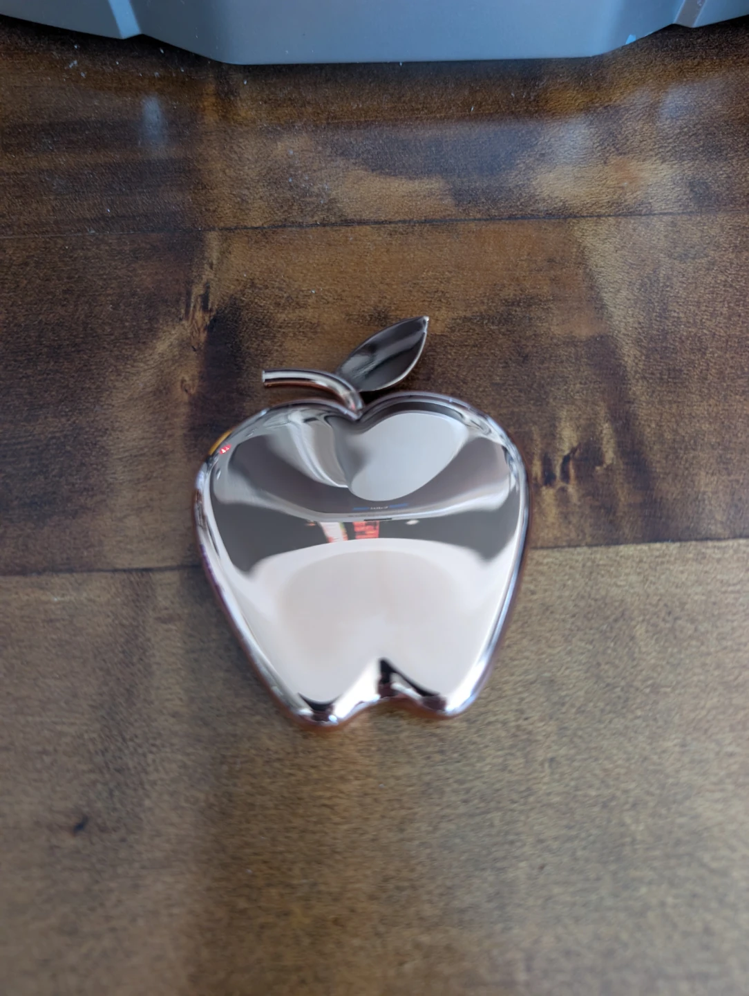 Rose Gold Apple Trinket Paper Weight