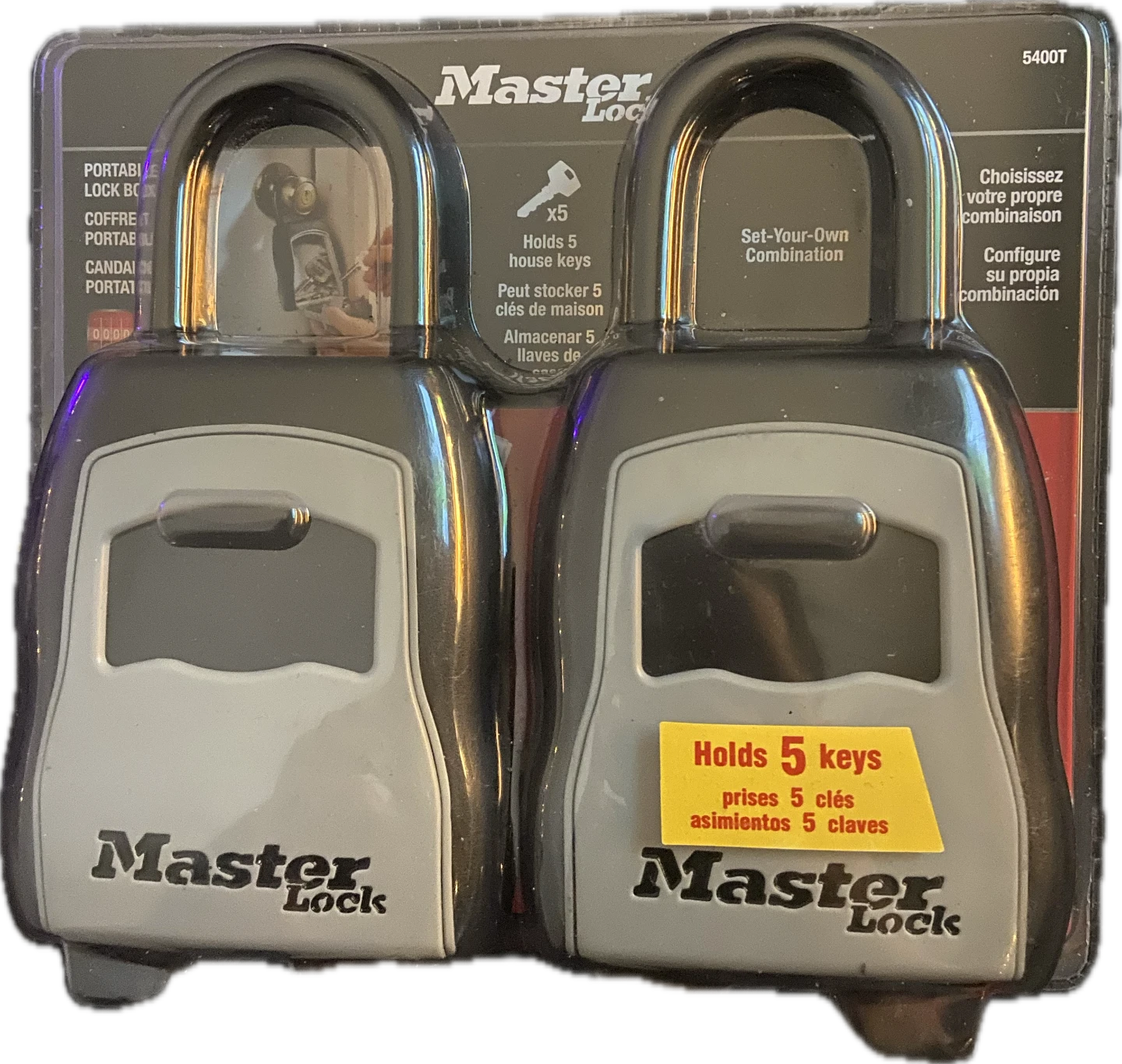 MasterLock lock box 2 pack