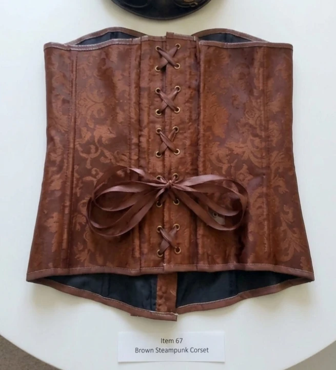 Brown Steampunk Corset - photo 2