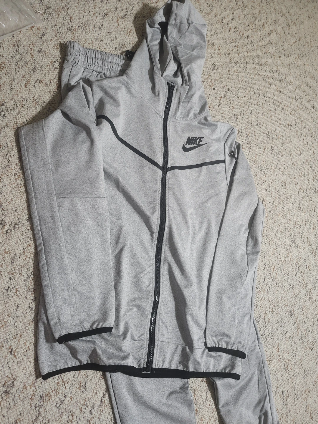 Nike Grey Tracksuit Set - Size S