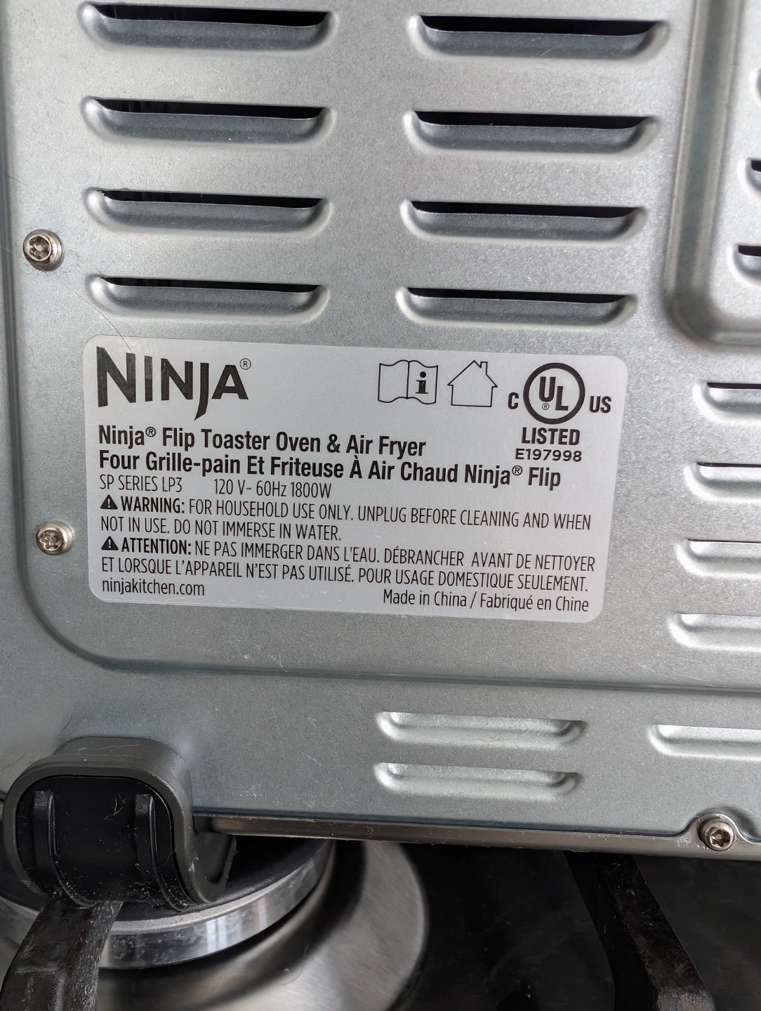 Ninja Flip Toaster Oven & Air Fryer SP Series LP3 - photo 2