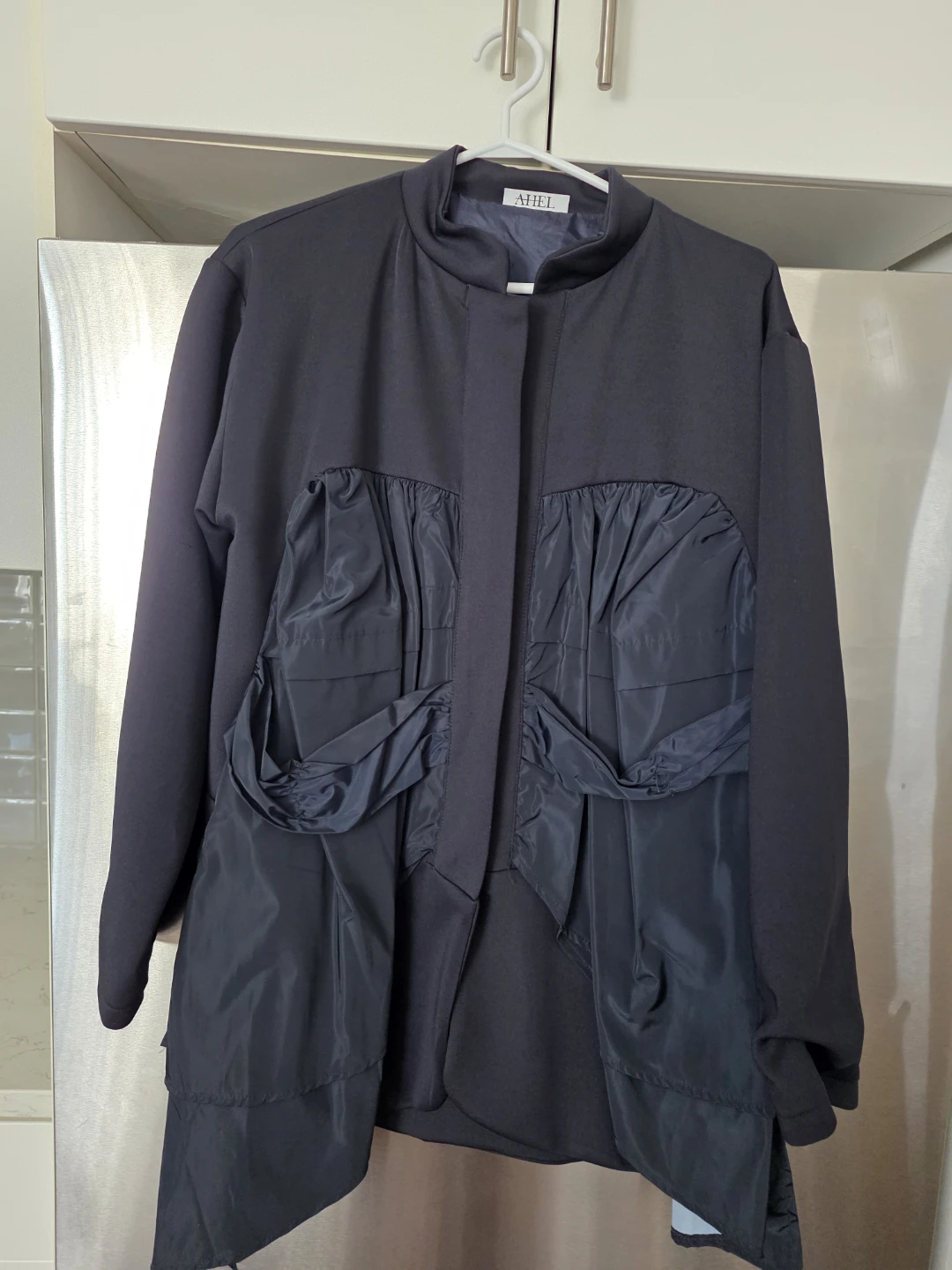 AHEL Black Jacket with Pockets