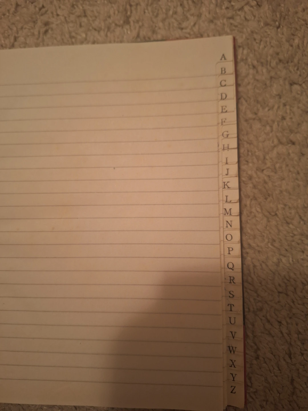 Hardcover Index Book - photo 2