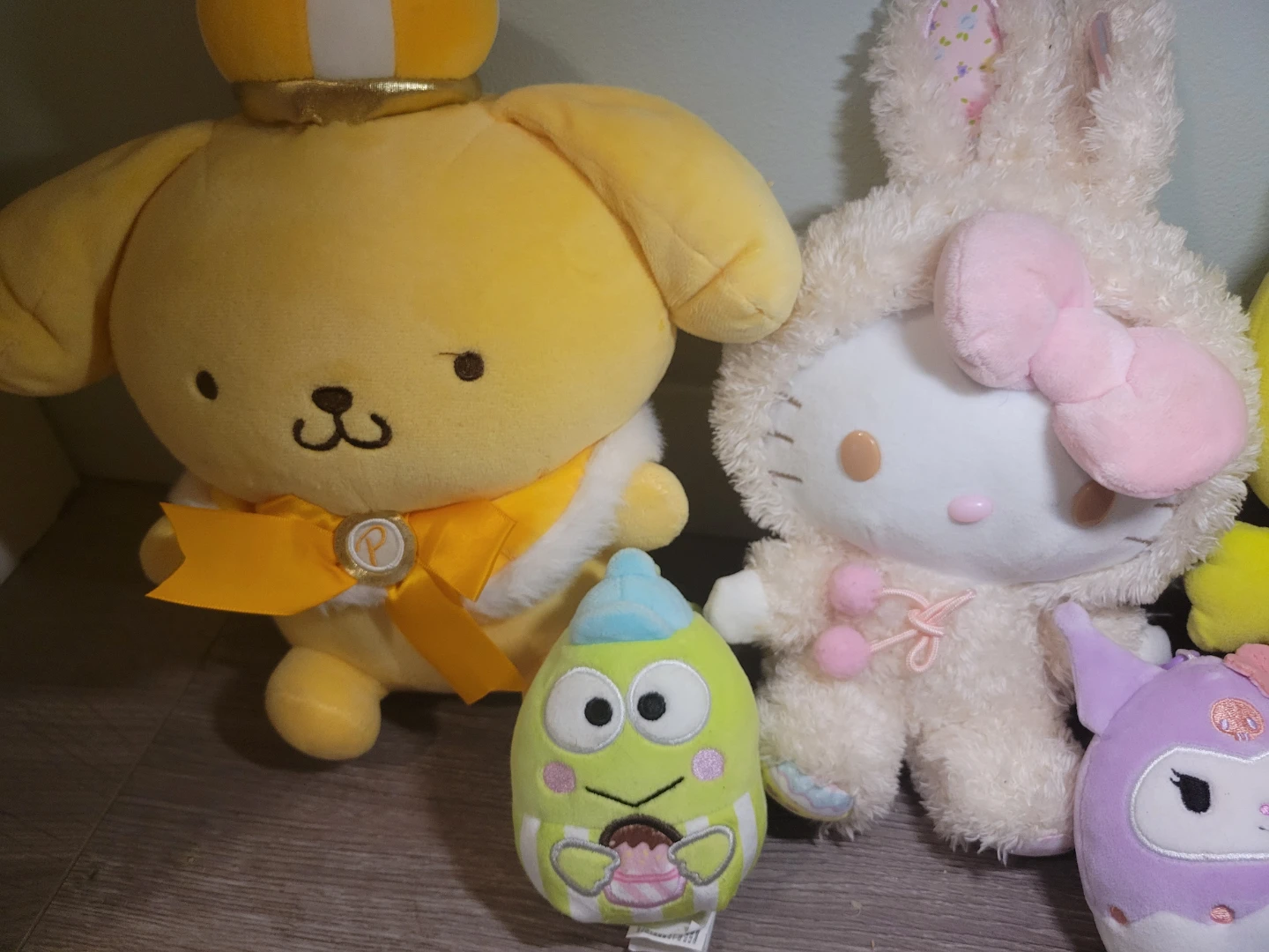 Sanrio Plush Toys - Hello Kitty, Keroppi, Pompompurin - photo 2