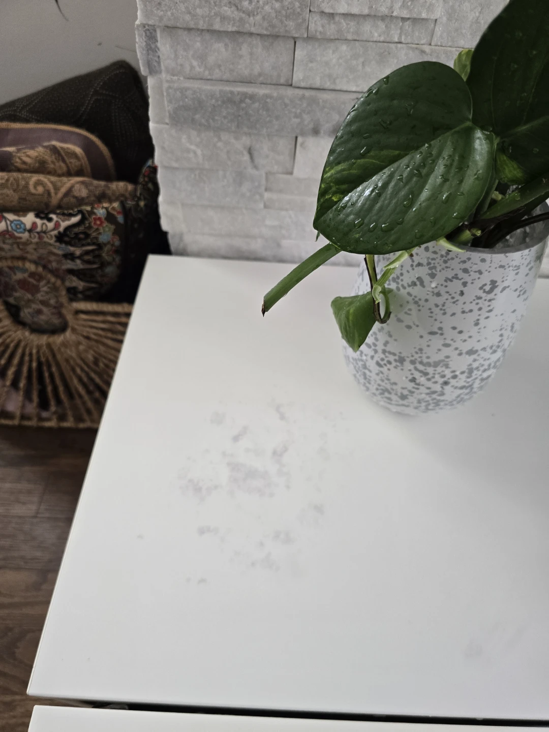 White Media Console with Storage IKEA - photo 4