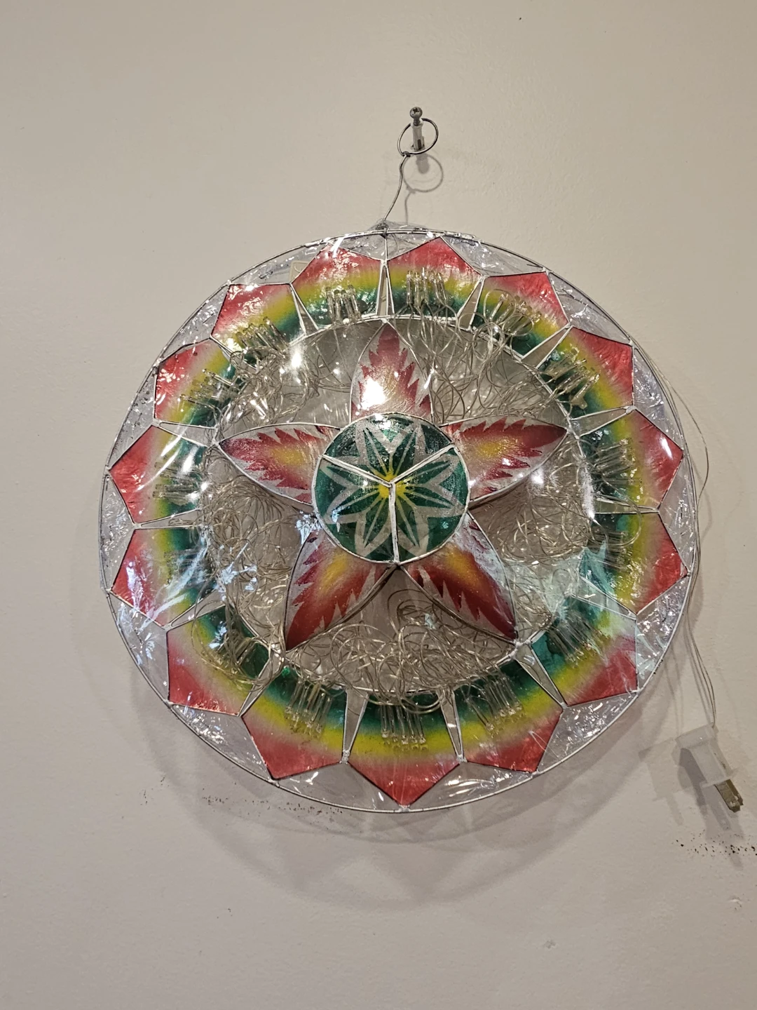 Capiz Parol Christmas Lantern with Lights