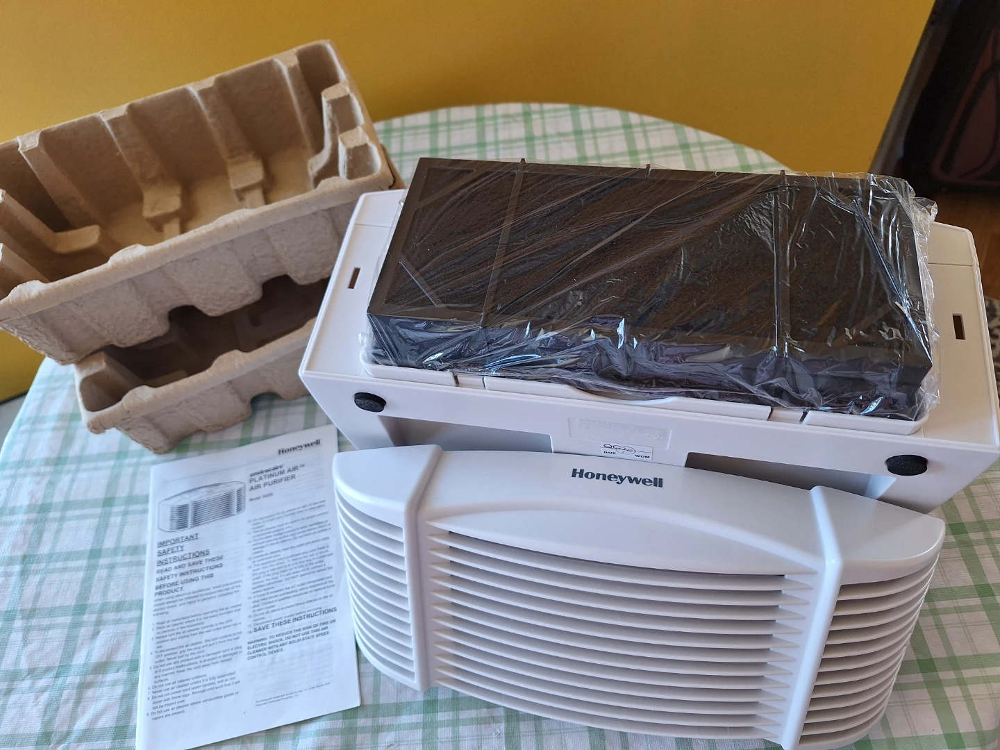 Honeywell Envi-caire Platinum Air Purifier - photo 4