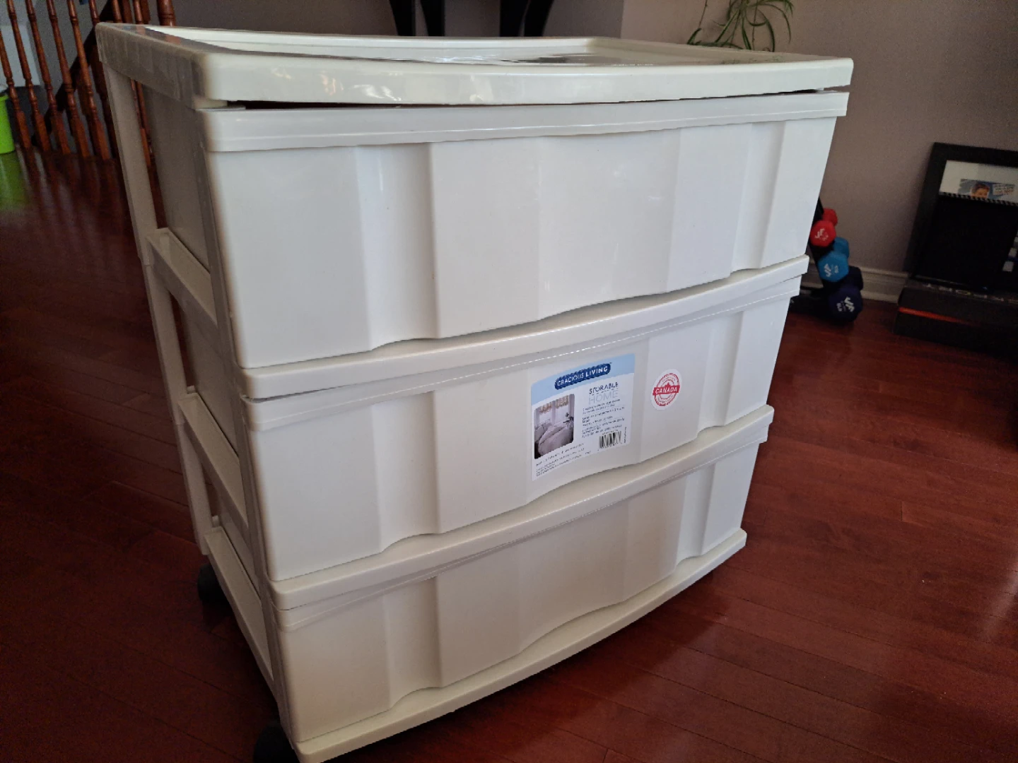 Gracious Living Storabale Home 3 Drawer Storage System - photo 2