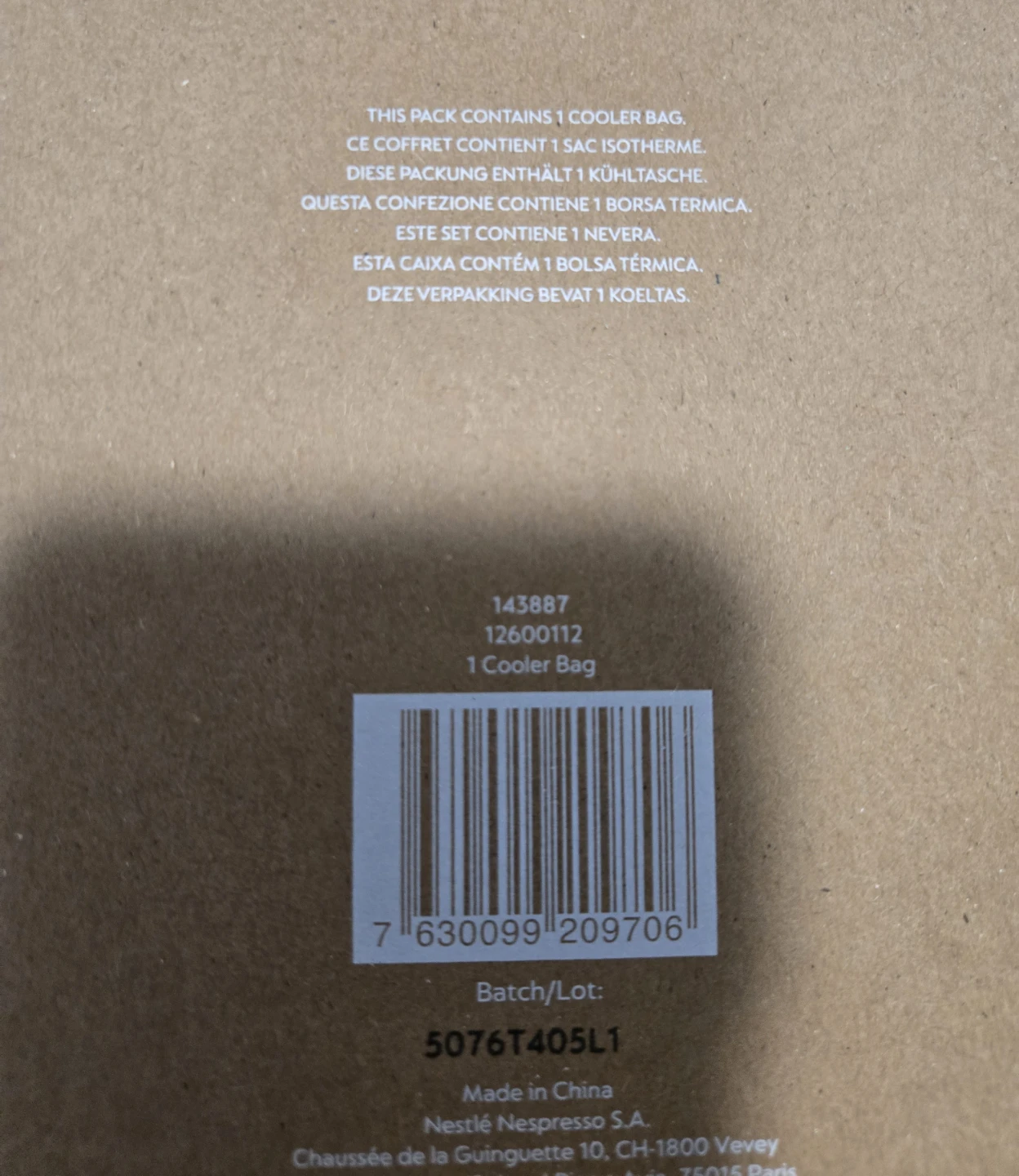 Nespresso Cooler Bag - photo 3