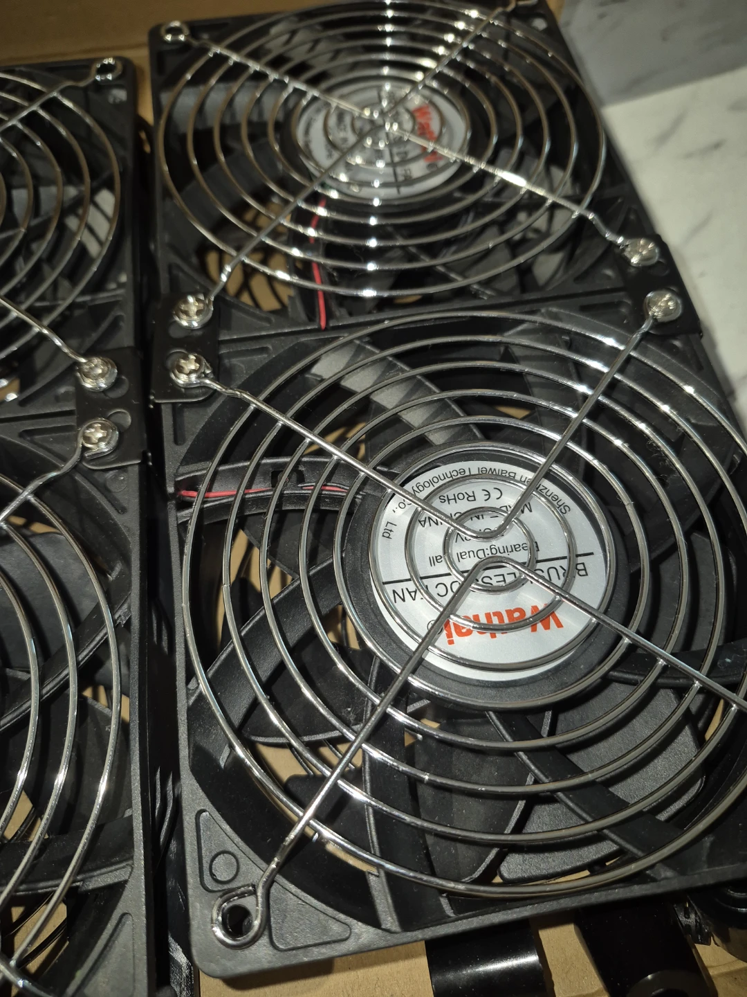 Wathai 120mm x 4 Dual Ball Computer Fan - photo 2