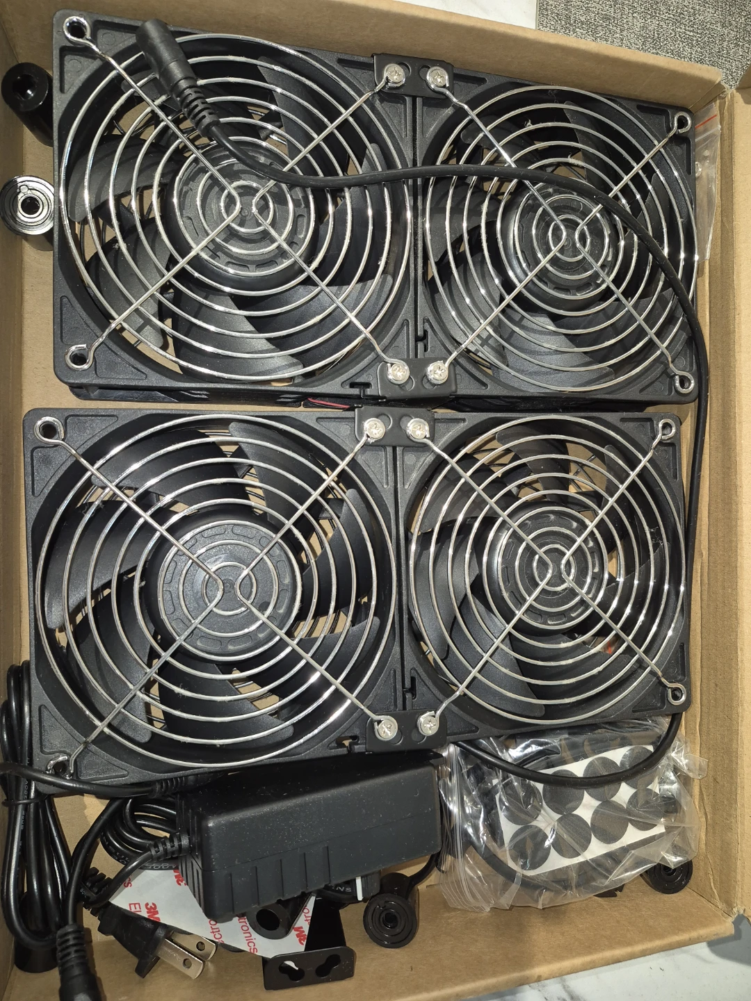 Wathai 120mm x 4 Dual Ball Computer Fan - photo 3