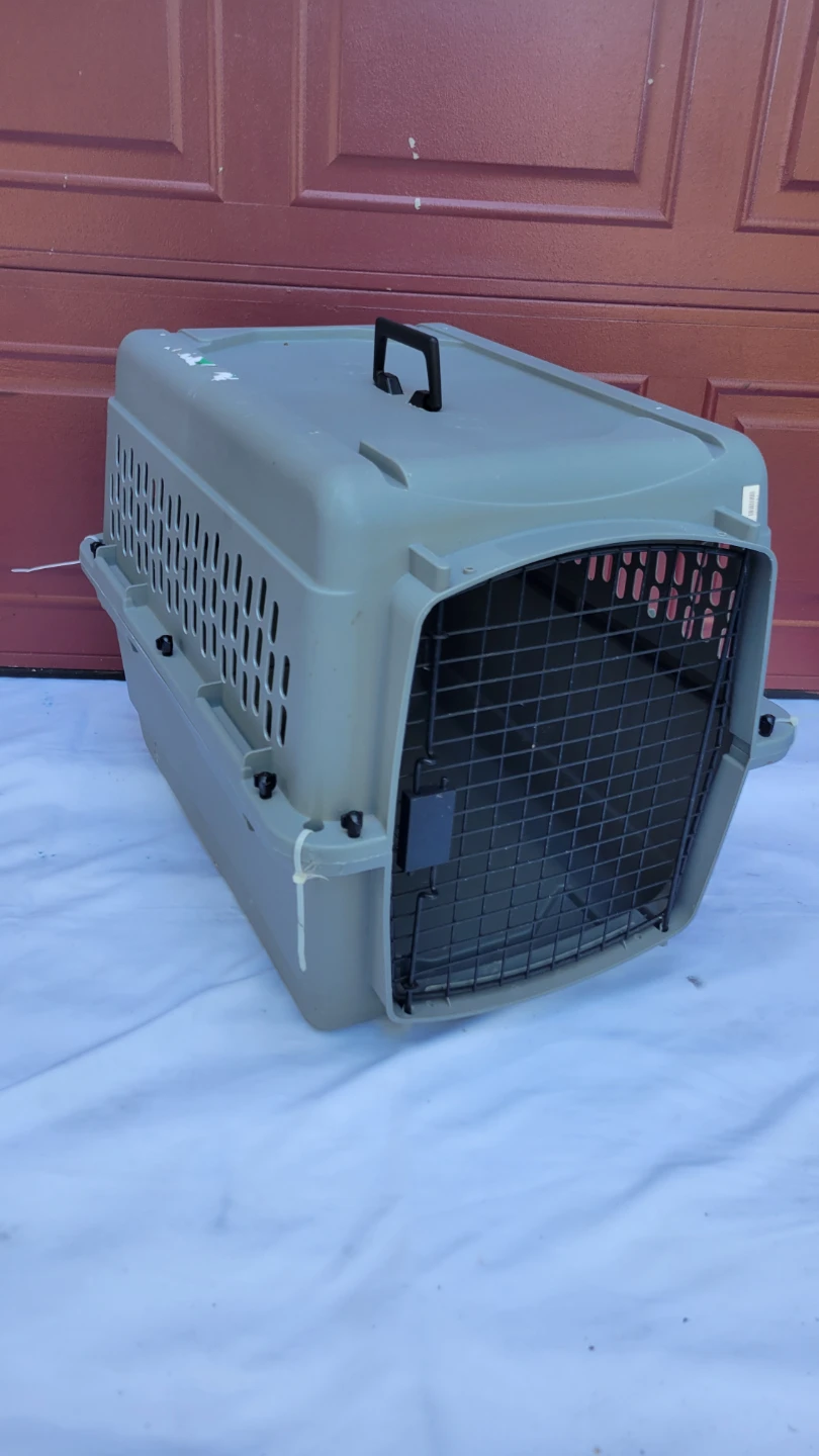 Big Grey Pet Travel Carrier 27"