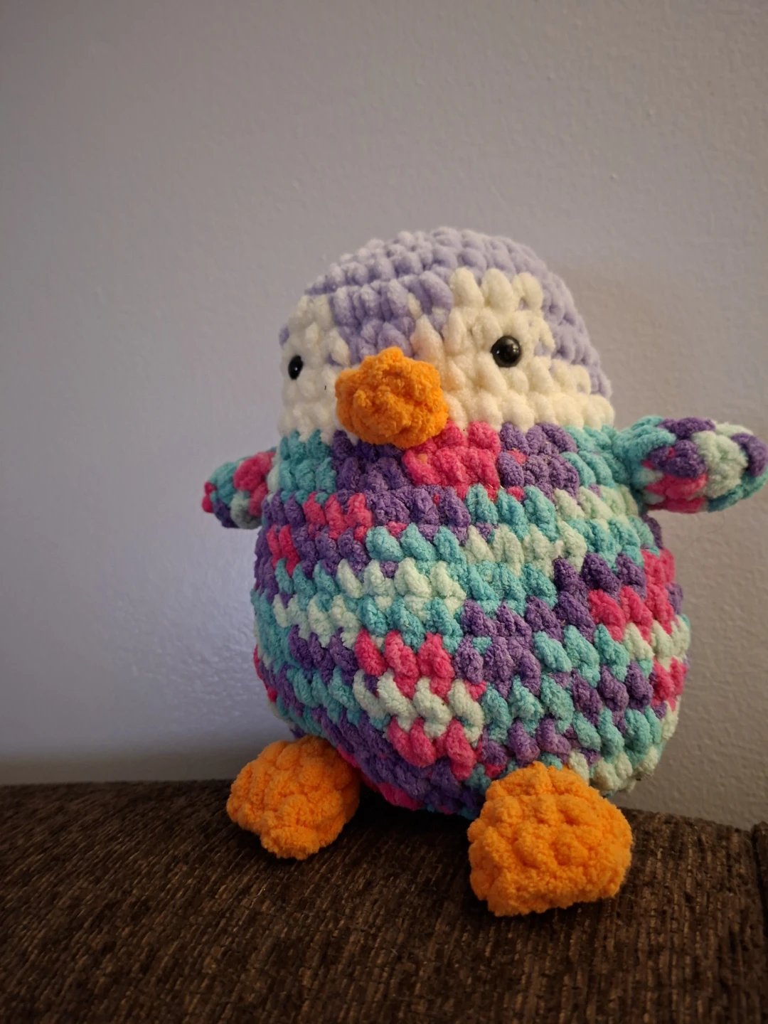 Handmade Crochet Penguin Plush Toy
