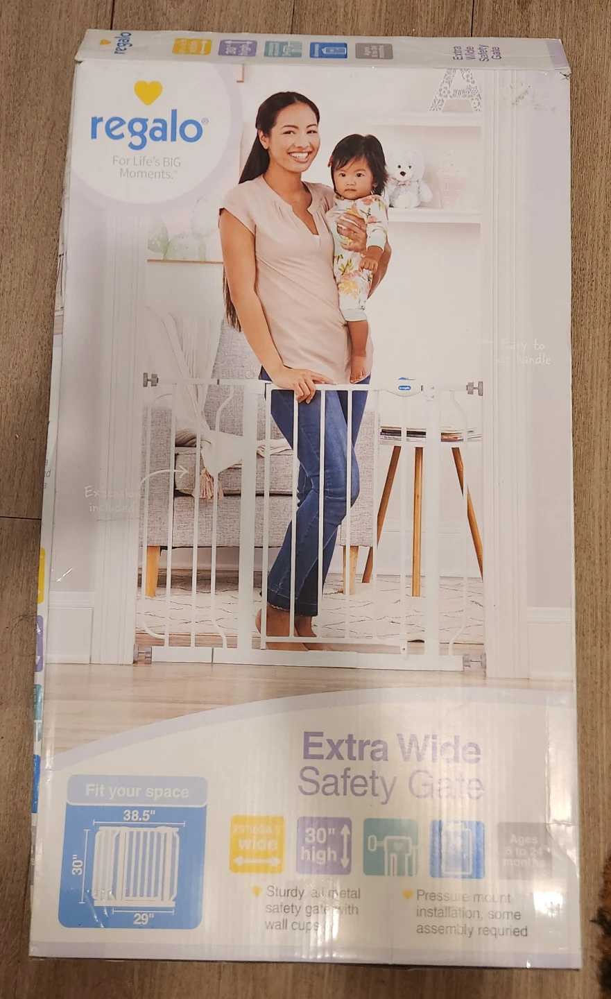Regalo Extra Wide Safety Gate