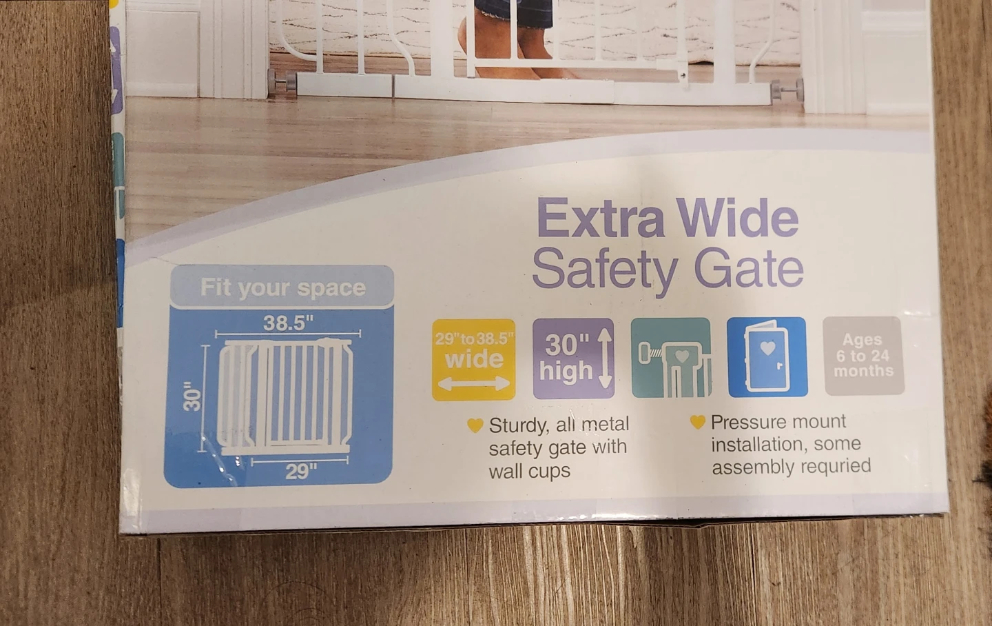 Regalo Extra Wide Safety Gate - photo 3