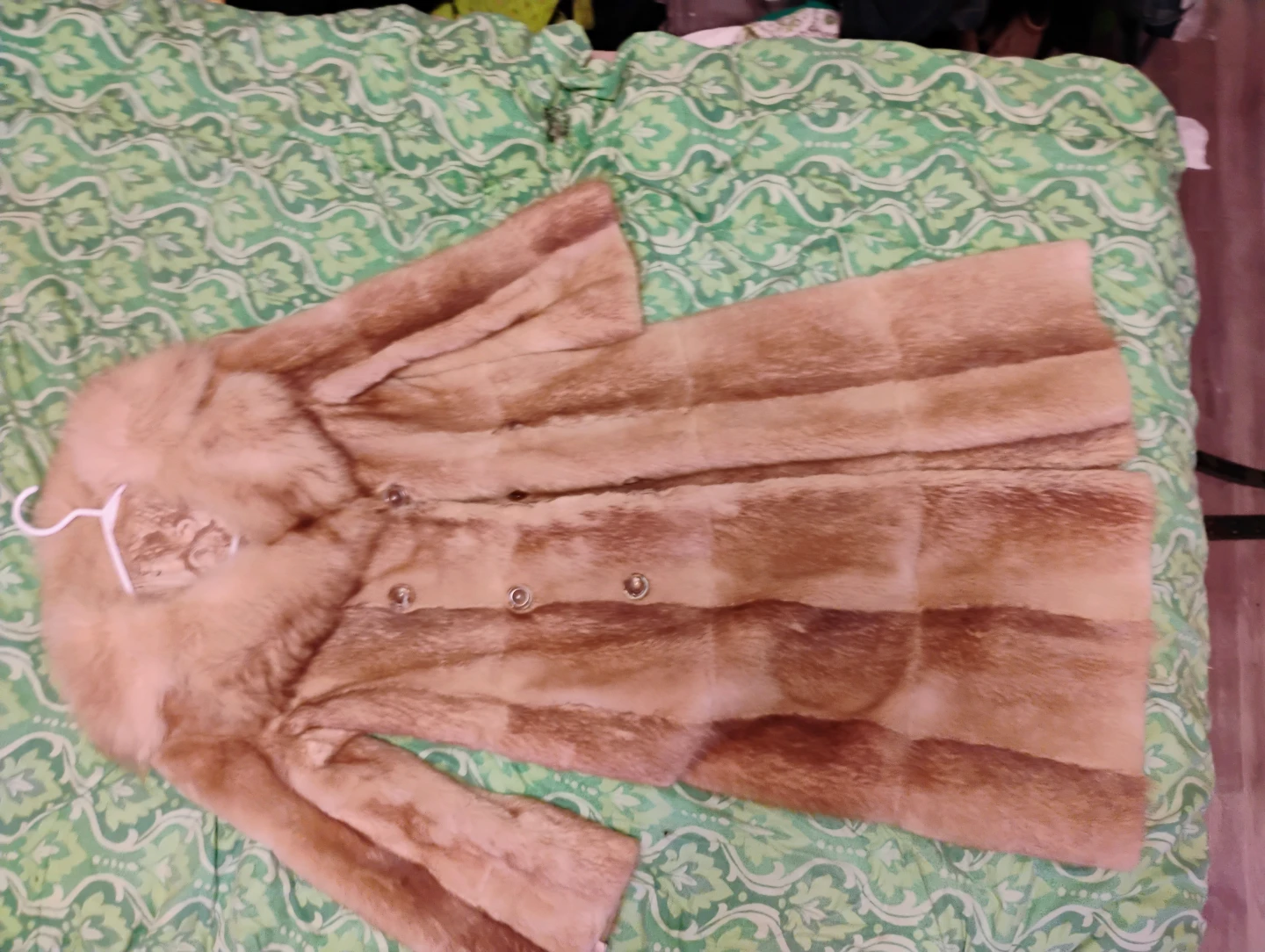 Handmade real Fur Coat