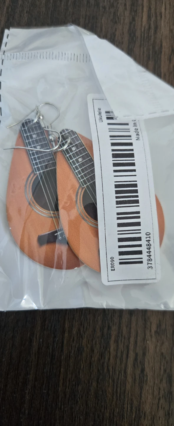 Guitar-shaped Earrings - photo 2