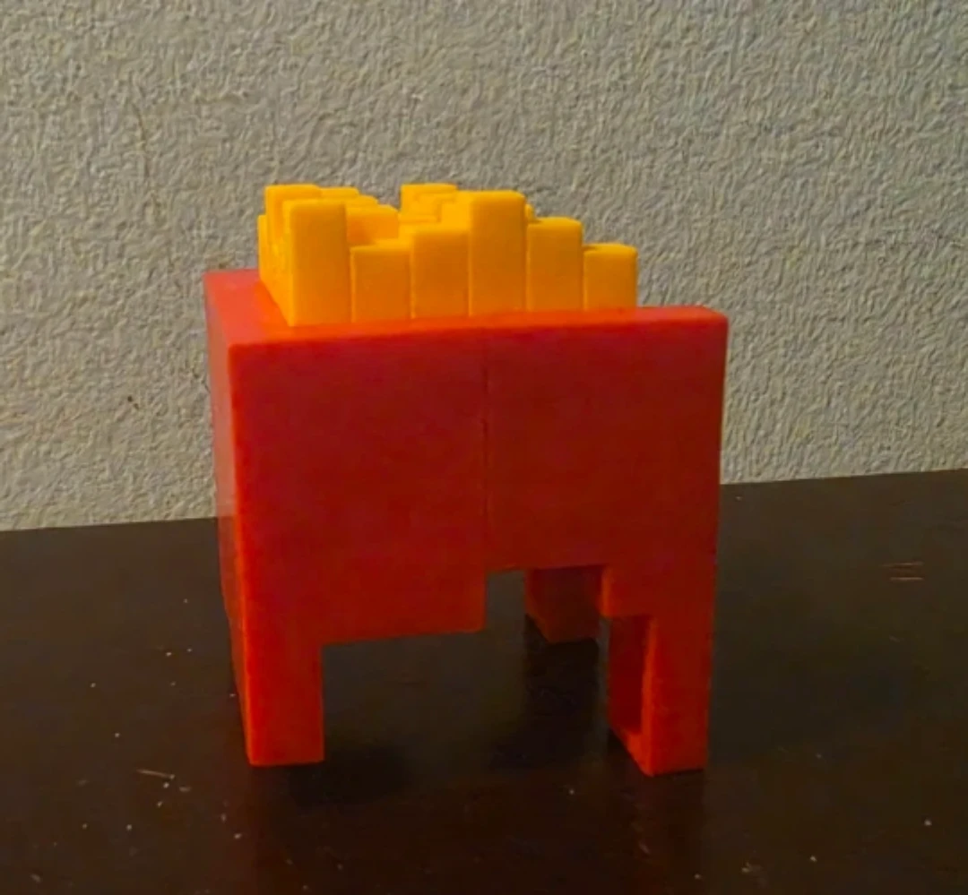 Minecraft French Fries Container - photo 2