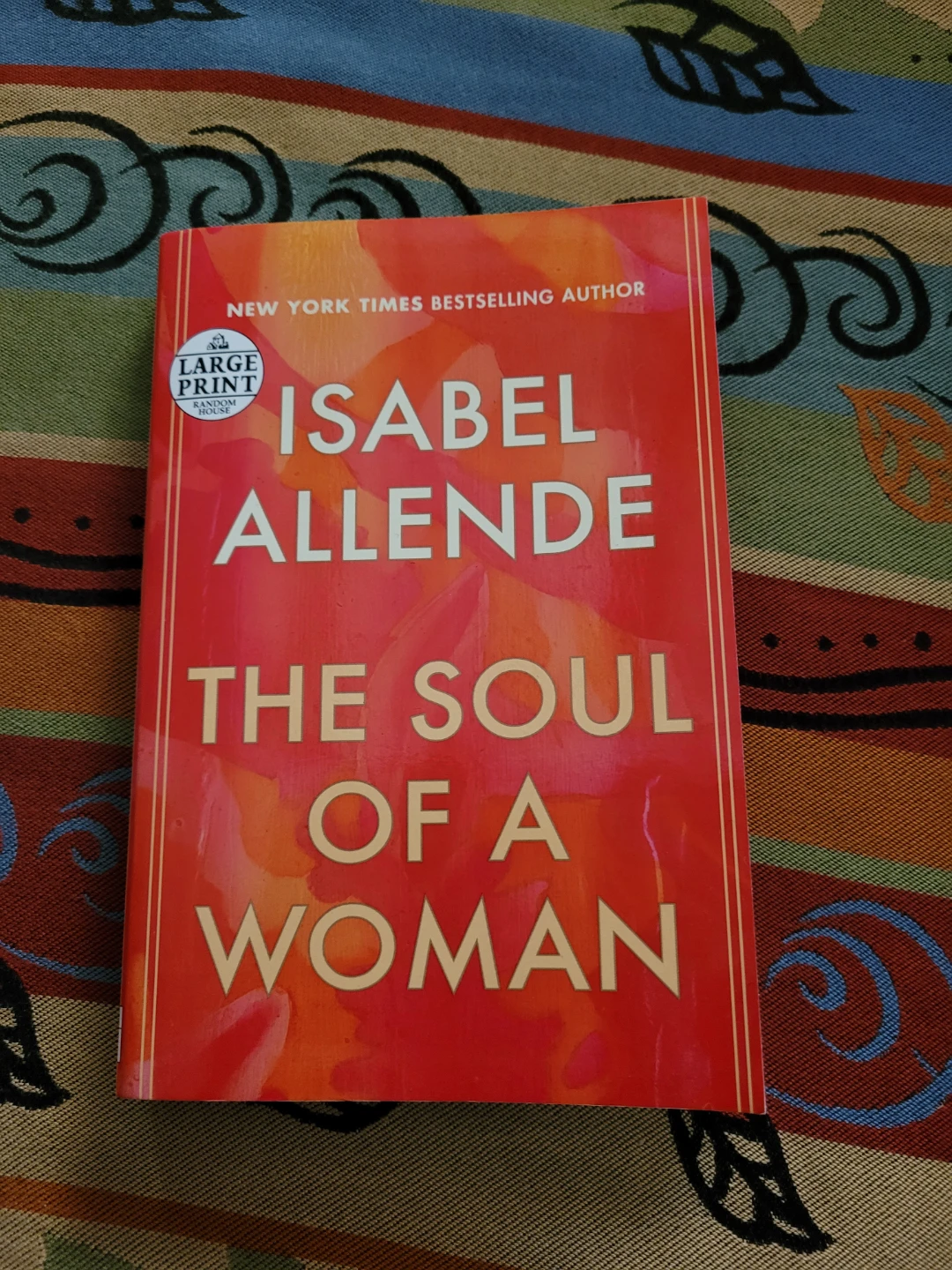 The Soul of a Woman by Isabel Allende (Large Print)