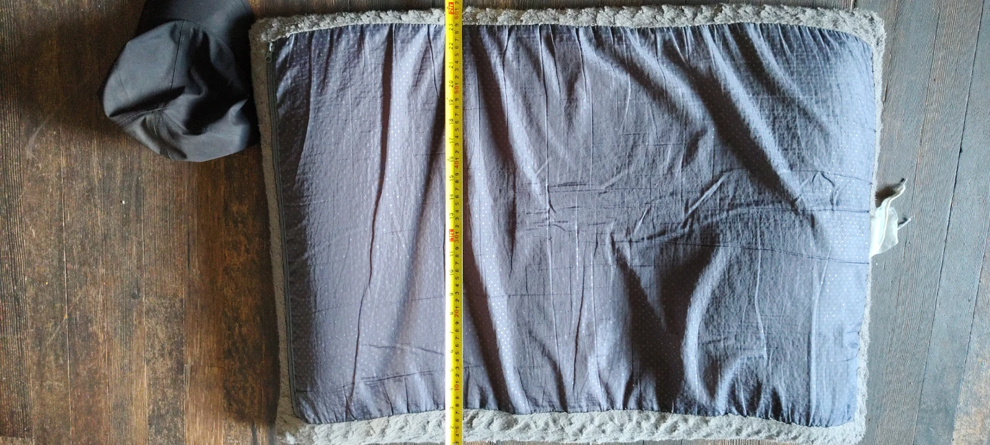 Grey Plush  cushion - photo 2