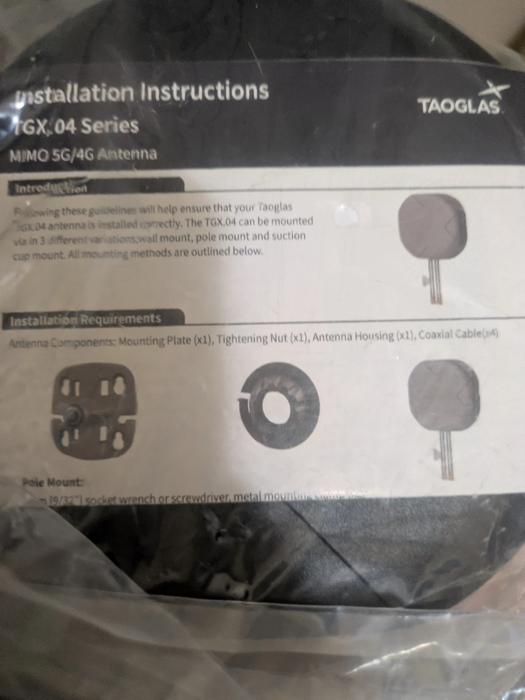 Taoglas TGX.04 Series MIMO 5G/4G Antenna