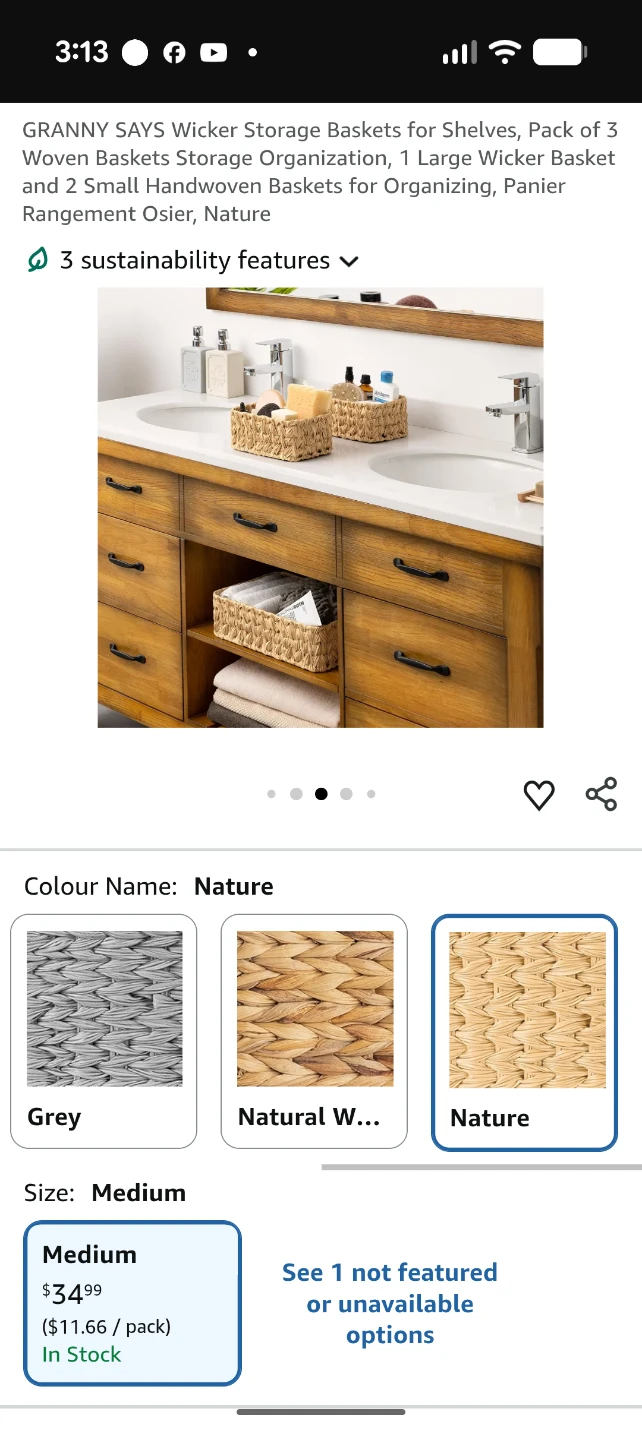 Set of 9 Woven Storage Baskets - photo 3